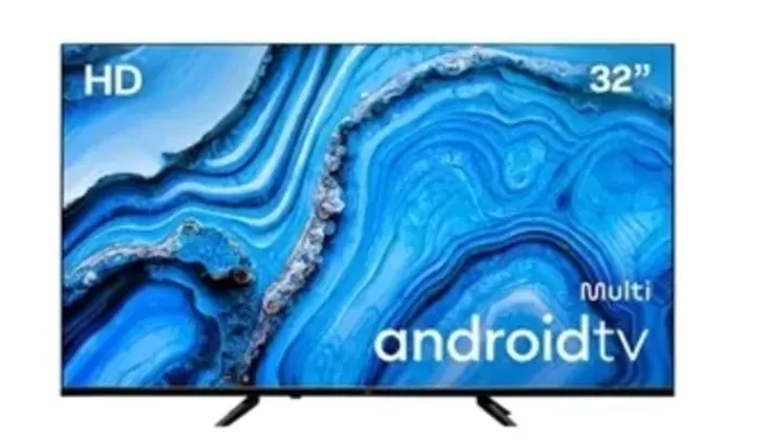 Smart TV HD 32&quot; Multi TL062M | Wi-Fi, com 3 HDMI, 2 USB, Bluetooth