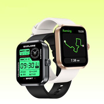 Smartwatch Zeblaze Beyond 3 Plus GPS integrado e importação de rotas 1,78 polegadas AMOLED 3 ATM