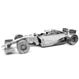 Brinquedo Carro Esportivo de Montar F1 3D de Metal