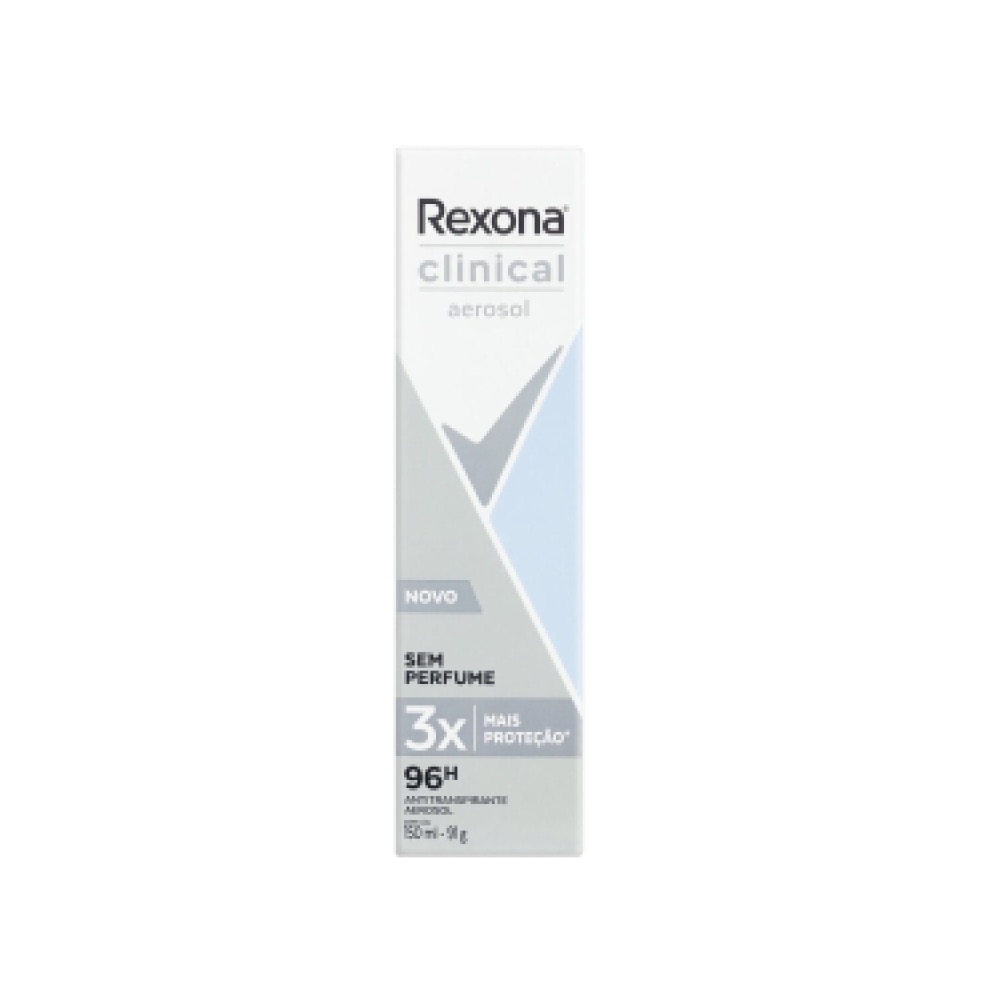 Desodorante Clinical Aerosol sem Perfume 150ml - Rexona