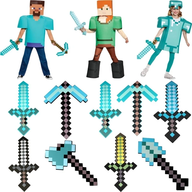 Ferramentas de Minecraft de Brinquedo - Vários Modelos