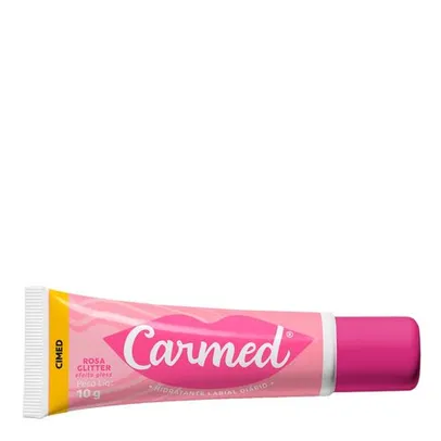 Hidratante Labial Carmed BFF Rosa Glitter Tutti Frutti Efeito Gloss 10g