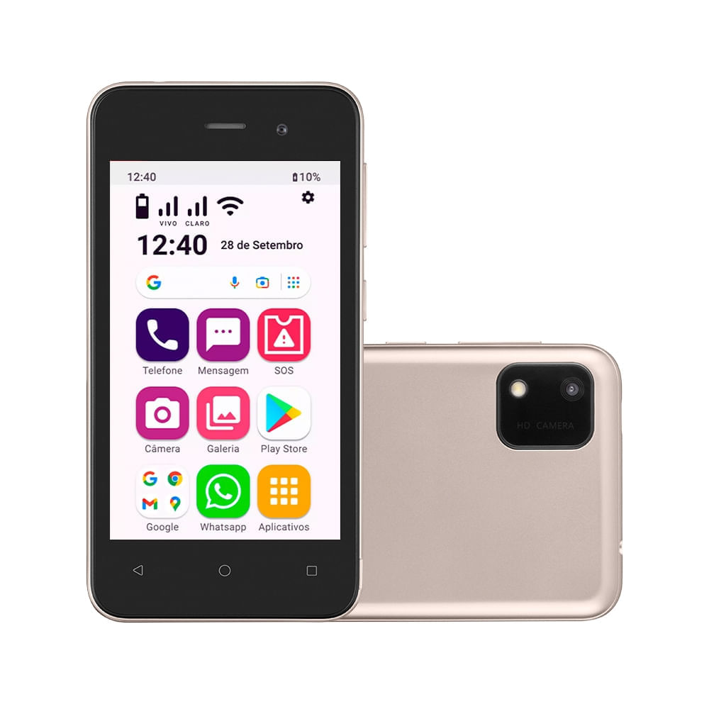 Smartphone Conecta Lite 32GB 3G Wi-Fi Dual Chip - OB056