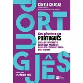 Livro Sou Péssimo em Português - Cíntia Chagas