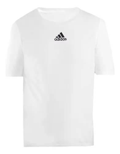 Camisa Adidas Branca Small Logo - Masculina