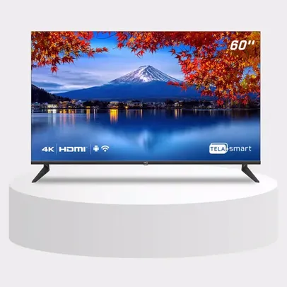 Smart TV HQ 60" UHD 4K, HDR Android 11 HQSTV60NK