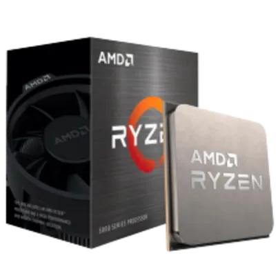 Processador AMD Ryzen 5 5600G 3.9GHz (4.4GHz Turbo), 6-Cores 12-Threads, Cooler Wraith Stealth, AM4, 100-100000252BOX