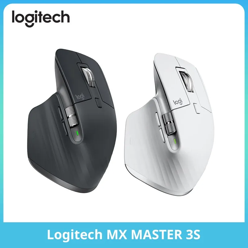 [Moedas][APP]Logitech mx master 3s mouse sem fio bluetooth, acessórios high-end laptop