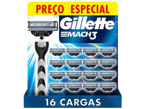 Carga para Aparelho de Barbear Gillette, 16 Unidades
