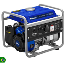 Gerador á Gasolina TEKNA 1,2 KVA 4 Tempos GT1200 Monofásico