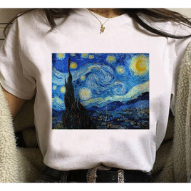 Camisas/Blusas Unissex & Babylook - Artes Vincent Van Gogh