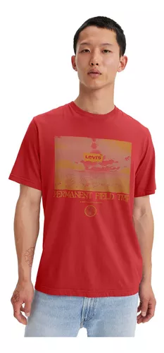 Camiseta Levi's® Relaxed Fit Vermelha Lb00108060806