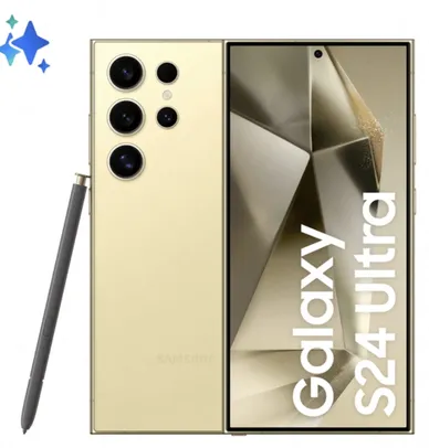 Smartphone Samsung Galaxy S24 Ultra 512GB COR: Titânio Creme
