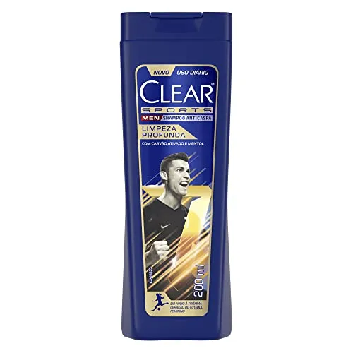 (REC) Clear Shampoo Men Limpeza Profunda 200Ml
