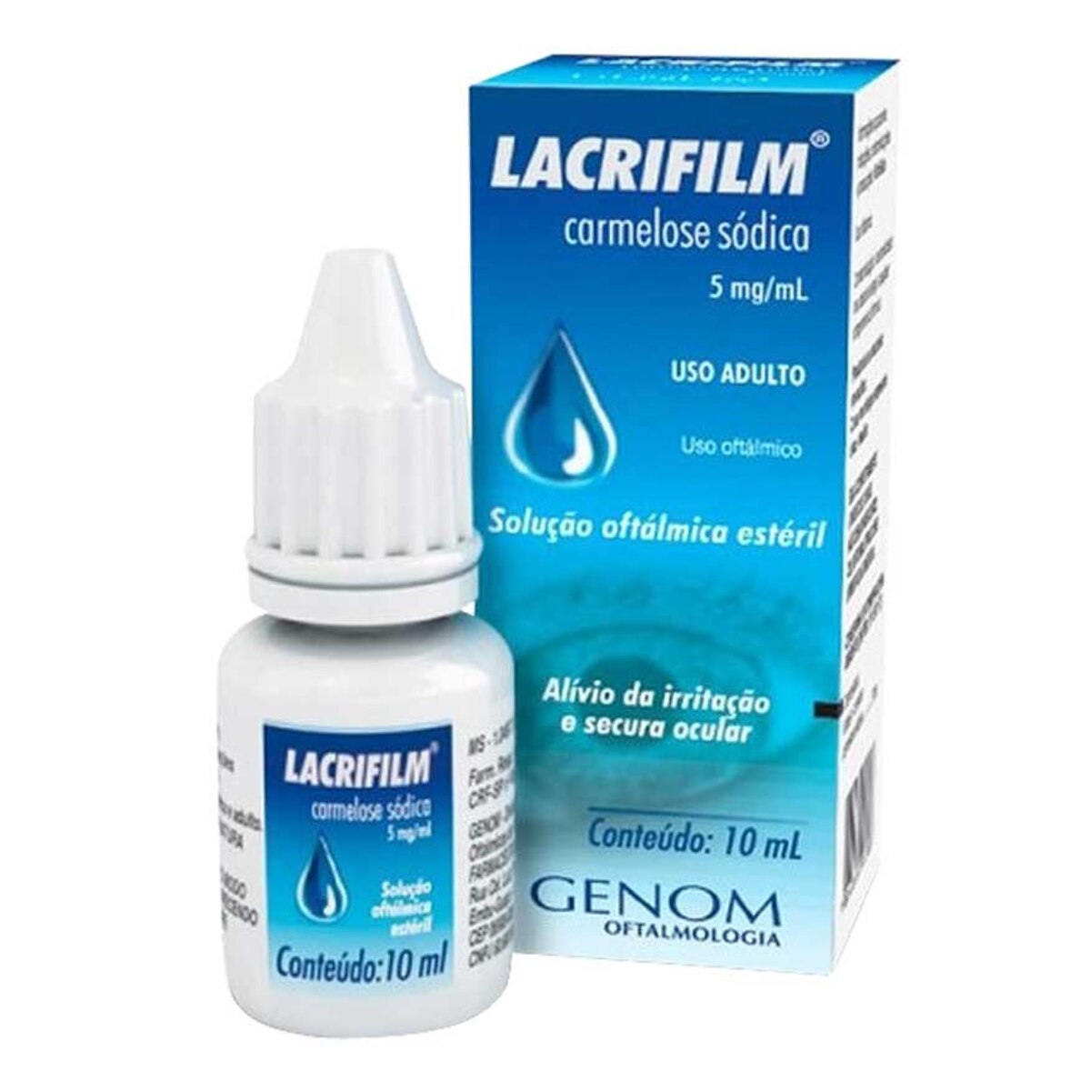 Lacrifilm 5mg Solucao Oftalmica 10ml