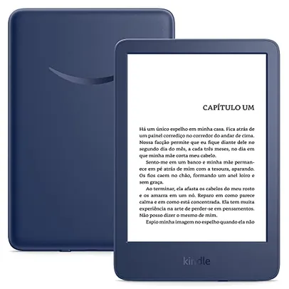 Kindle 11ª Geração (modelo 2022) – Mais leve, com resolução de 300 ppi e o dobro de armazenamento - Cor Azul