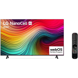 Smart TV 4K 50" LG NanoCell Processador α5 Ger7 AI Hub de Esportes Alexa/Chromecast - 50NANO80T
