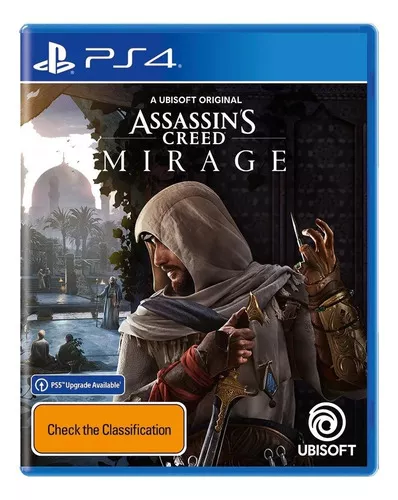 Assassins Creed Mirage Standard Edition Playstation 4 e 5 (PS4 e PS5)