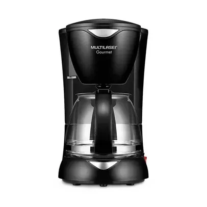 Cafeteira Elétrica Gourmet 127V 200W 15 Xícaras Preta Multilaser - BE01