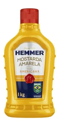 (PRIME) (REC) Hemmer Mostarda Amarela Americana Squeeze 1Kg