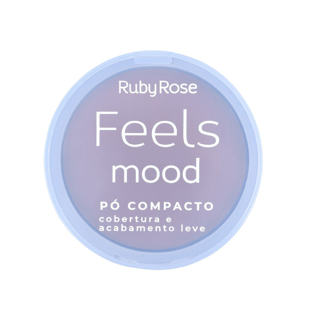 Pó Compacto Facial Feels Mood E160 Ruby Rose
