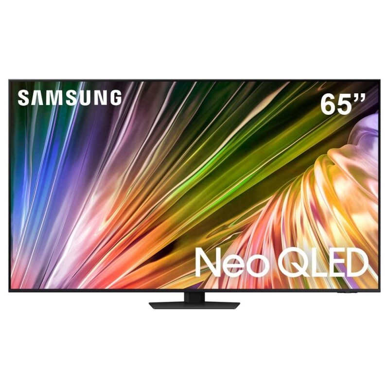 Smart TV 65” 4K Samsung Neo QLED Upscaling 4K Dolby Atmos Alexa built in AI Energy Mode Wi-Fi Bluetooth USB e HDMI 65QN85D