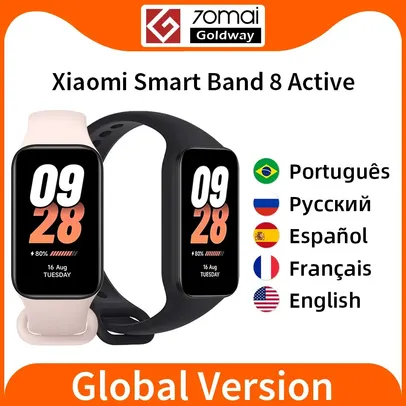 Pulseira inteligente Xiaomi mi band 8, versão global