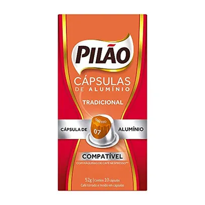 Café Pilão Cápsula Tradiconal - 10 unidades - 52 gramas