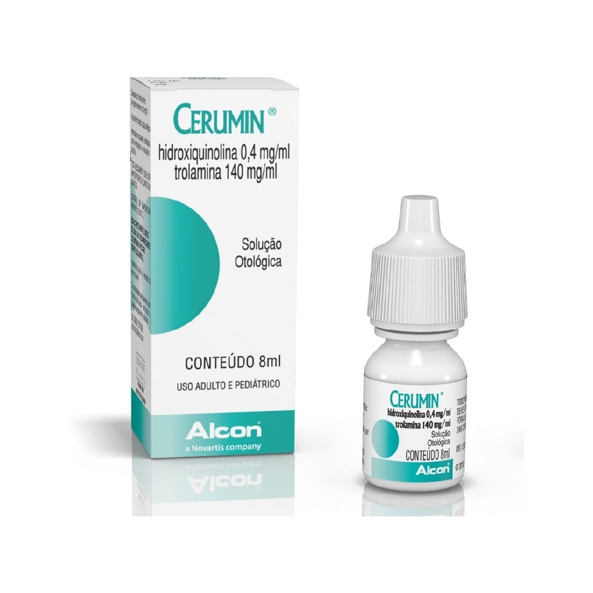 Cerumin 0,4mg + 140mg Solucao Otologica 8ml