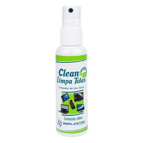 Limpa Telas com Flanela Clean Incolor Implastec