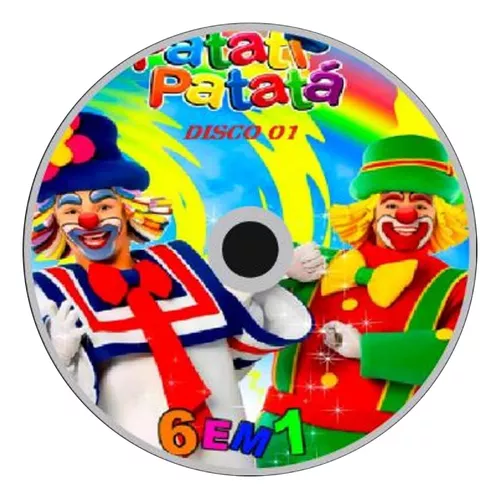 kit 2 Dvds Patati Patata Super Coleção 6 Em 1