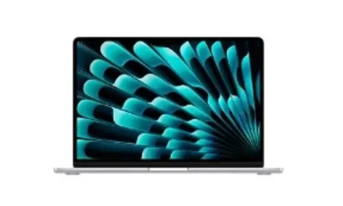 MacBook Air Apple 13", M3, CPU de 8 Núcleos, GPU de 8 Núcleos, 8GB RAM, SSD 256GB, Prateado - MRXQ3BZ/A
