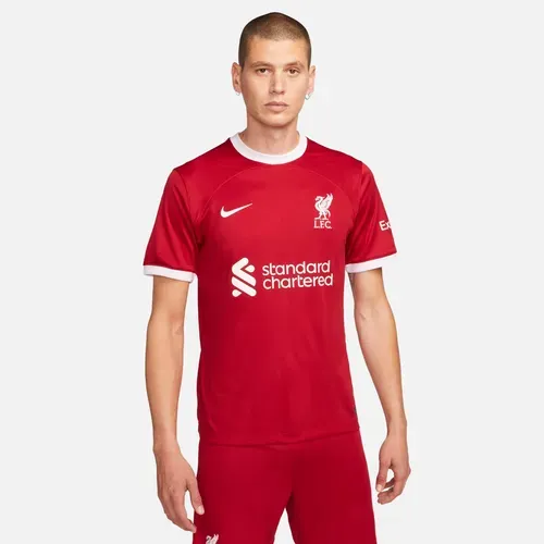 Camisa Nike Liverpool I 2023/24 Torcedor Pro Masculina (Tam PP ao 3G)