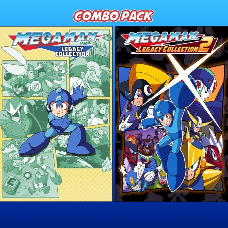 Jogo Mega Man Legacy Collection 1 & 2 Combo Pack - PS4