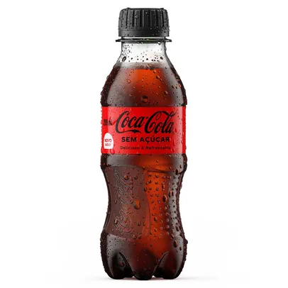 Refrigerante Coca-Cola Sem Açúcar Pet 200 ml