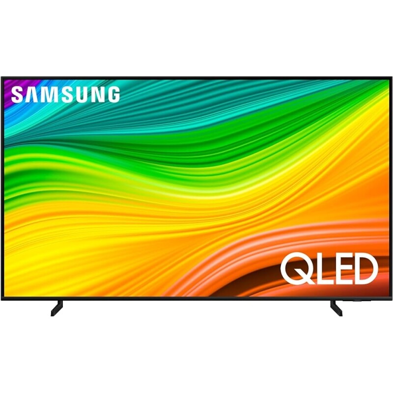 Smart TV QLED 75" 4K Samsung 75Q60D Gaming Hub AI Energy Mode Alexa built in Wi-Fi Bluetooth USB