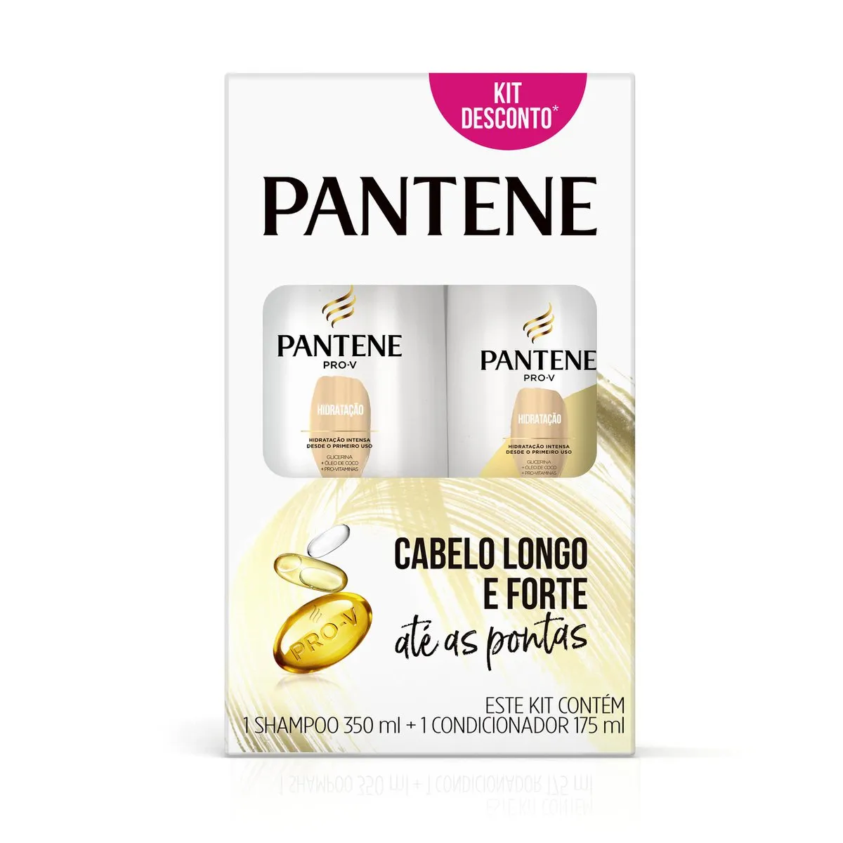 (Levando 2) Shampoo Pantene Hidratação 350 ml + Condicionador 175 ml