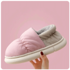 Kidmi sapatos acolchoados de pelúcia pantufas