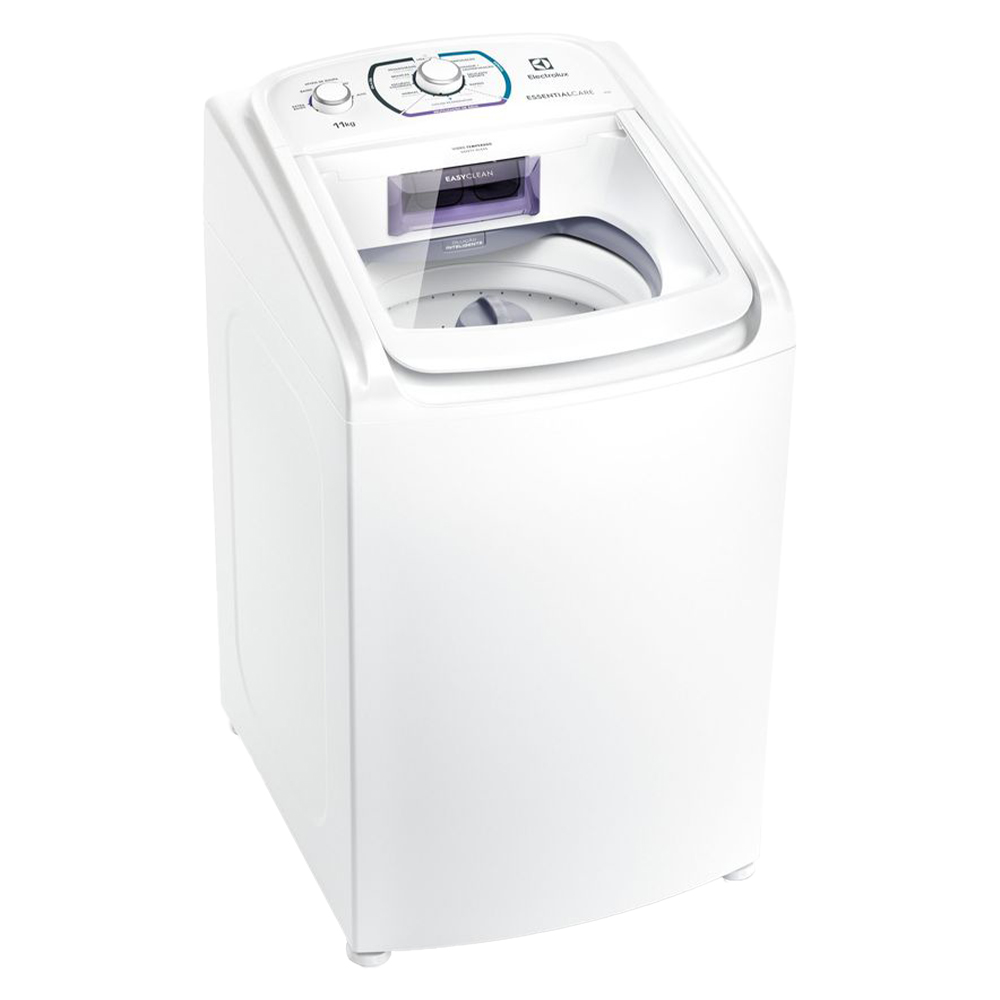 Máquina De Lavar Electrolux Essential Care 11Kg Automáticat Top Load Les11 - Branco - 110 Volts