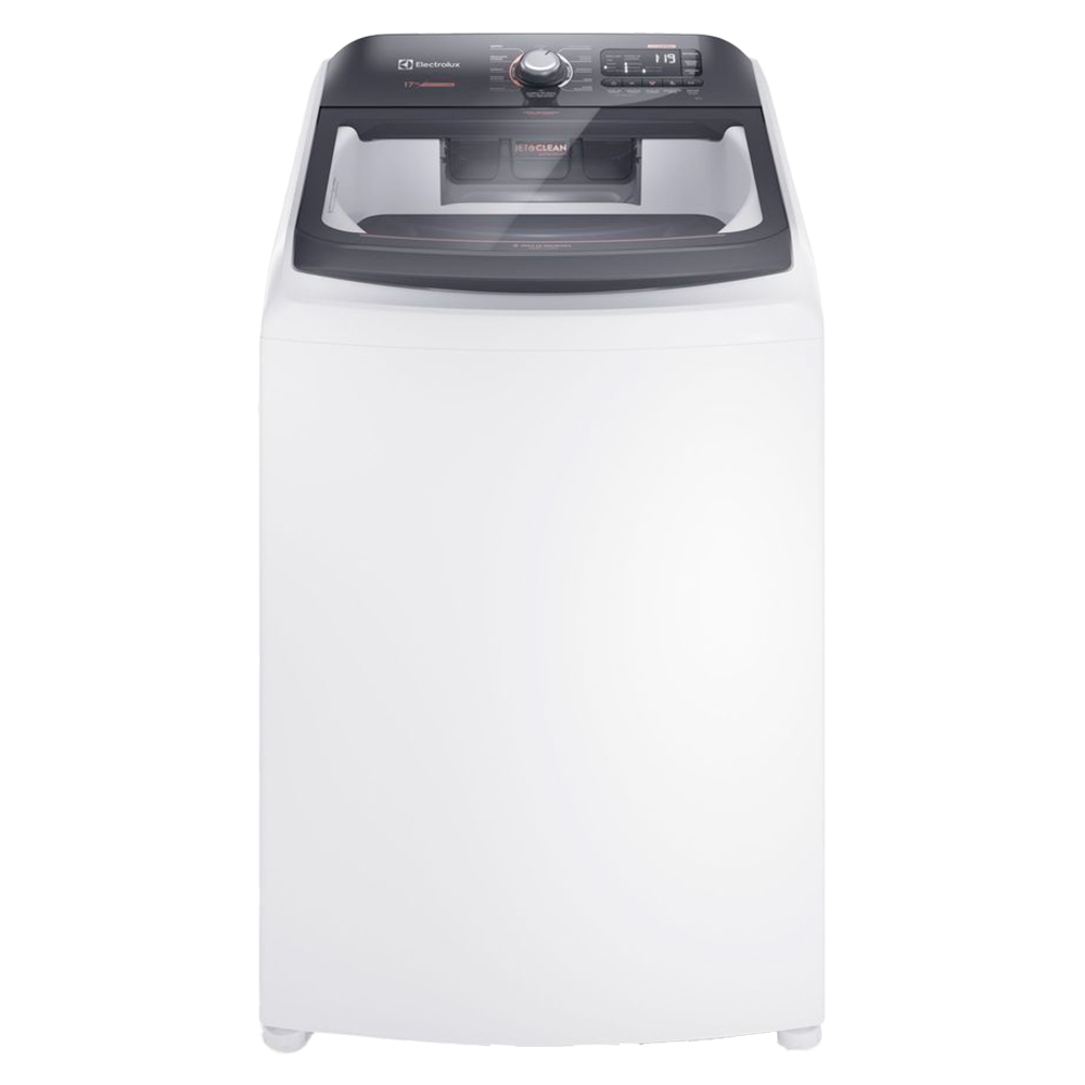 Máquina De Lavar Electrolux Premium Care 17Kg Jet&Clean Cesto Inox Lec17 - Branco - 110 Volts