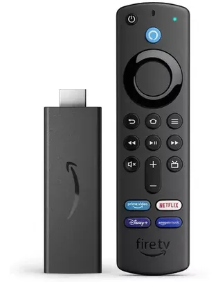 Fire TV Stick com Controle Remoto p/TV