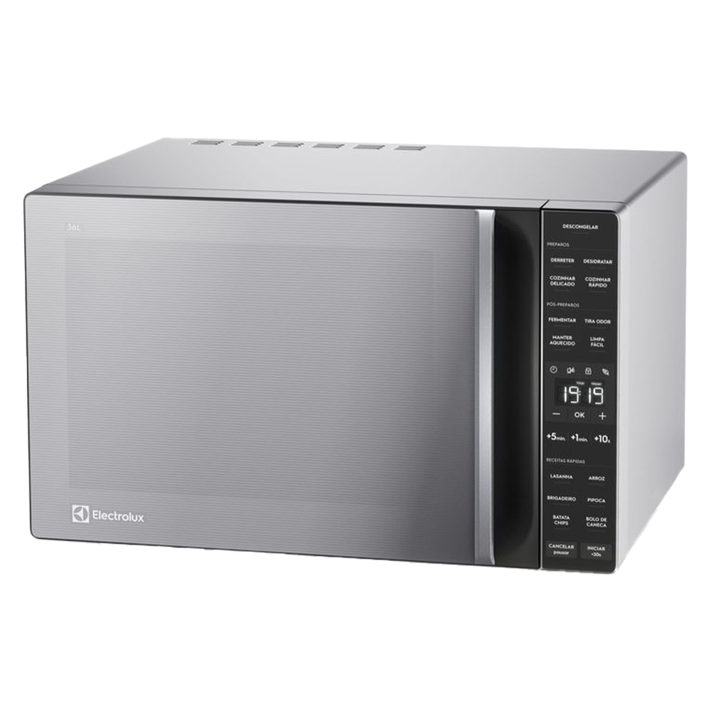Micro-Ondas Electrolux 36L Efficient Com Descongelamento Assistido Me36s - Prata - 110 Volts