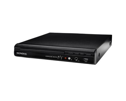 DVD Player D-20 Com Karaokê MP3 USB Il Mondial Bivolt