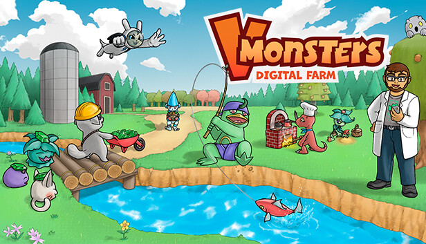Jogo V-Monsters Digital Farm - PC Steam