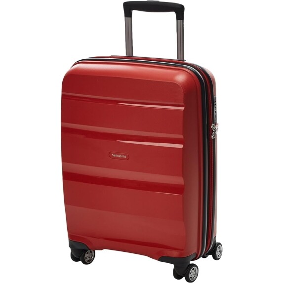 Mala de Viagem Pequena Samsonite Spin Air 55 com Rodas Giro 360°