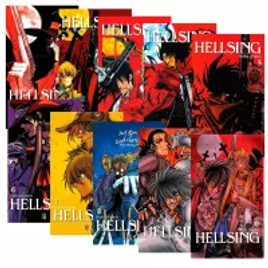 Box Mangá Coleção Hellsing - Vol 1 ao 10
