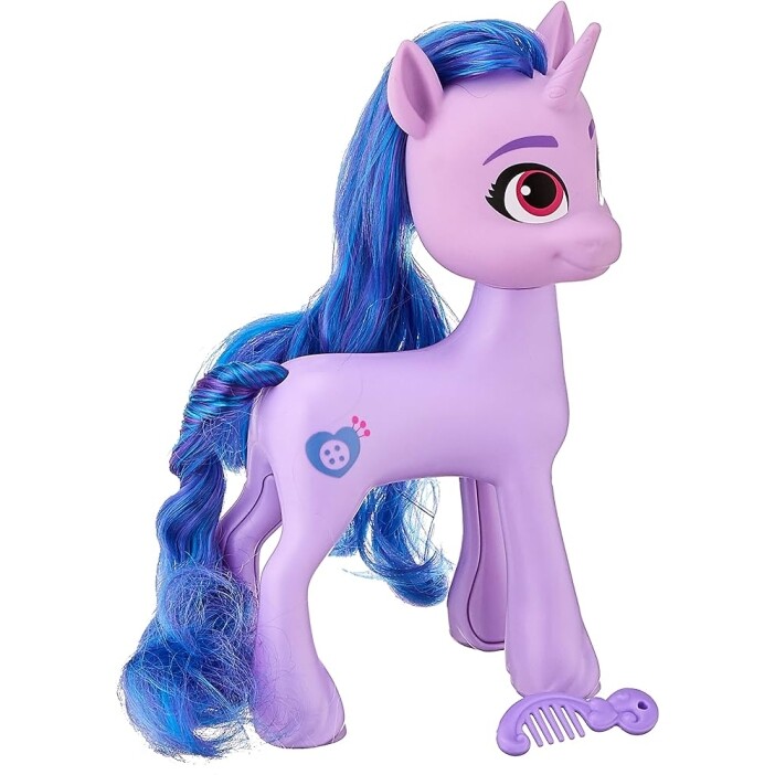Brinquedo Figura My Little Pony: A New Generation Grandes Amigos do Filme Izzy Moonbow - F1777