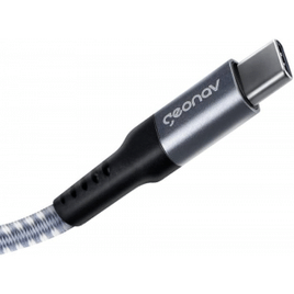 Cabo USB-C Geonav para USB-C 1,5 Metros Nylon Trançado - UCC04