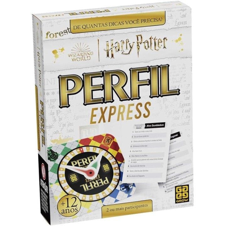 Jogo de Tabuleiro Perfil Express Harry Potter - Grow