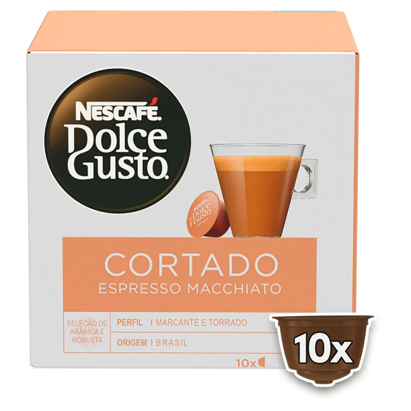 Cápsulas Nescafé Dolce Gusto Café Cortado - 10 Cápsulas